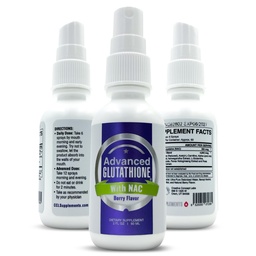 Advanced Glutathione Spray – Faster-Than-Liposomal Sublingual Delivery, NAC, Ashwagandha & Glutamine, Maximum Absorption Antioxidant, Immune & Detox Support, 2 oz