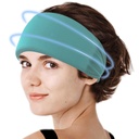 Migraine Relief Cap - Cooling Headache Ice Pack Mask Headband - Cold Gel Head Hat Neck Wrap Eye Mask - Soothing Relief Products for Hangover, Stress & Tension - Thoughtful Gifts