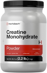 Horbäach Creatine Monohydrate Powder | 2.2lbs (35.2 oz)