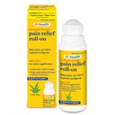 A+Health Pain Relief Roll-On Liquid, Lidocaine 4%, Odor Free, Maximum Strength Pain + Itch Relief with Aloe, Made in USA, 2.5 fl Ounces