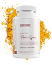 SUBSTANCE. - Nature's Fiber & Spices for Digestive Wellness - Supports Colon Cleanse - Formulated with Psyllium Husk, Flax Seed & Ginger - Dietary Fiber Supplement - Vegan-Friendly - 240 Capsule