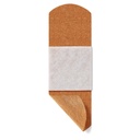 Curad Quick Strip Fabric Adhesive Bandages with Easy Application Wrapper, Bandage Size is 1 x 3 inches, 100 Count