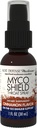 Host Defense MycoShield Throat Spray - Immune Health Support - Dietary Mushroom Supplement with Chaga, Reishi, Turkey Tail & More - On-The-Go Immune Support - Cinnamon Flavor, 1 fl oz (71 Servings)*