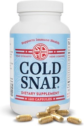 Snap Dynasty Cold Snap - 120ct Capsules, Pack of 1 - Plant Based Comprehensive Immune Health Support for All Ages, Rapid Supplements for Cold and Flu Support, No Contraindications
