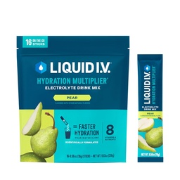 Liquid I.V.® Hydration Multiplier - Pear | Electrolyte Powder Drink Mix | 1 Pack (16 Servings)