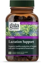 Gaia Herbs Lactation Support, Vegan Liquid Capsules, 120 Count - Lactation Supplement for Breastfeeding Mothers, Supports Healthy Milk Flow & Enhances Breast Milk Nutrition, PACKAGING MAY VARY