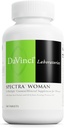 DaVinci Labs Spectra Woman - Dietary Supplement to Support Bone Health and Women's Needs - with Vitamins, Minerals, Calcium, Beta Carotene, L-Cysteine, Grape Seed Extract, and More - 240 Tablets