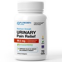 Puregen Labs Urinary Pain Relief | Phenazopyridine HCl 99.5mg Tablets | Maximum Strength OTC for Fast Relief of UTI Pain, Burning and Bladder discomfort – 72 Count Tablets