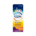 Xyzal Children's 24 Hour Allergy Relief Medicine for Kids, Levocetirizine Dihydrochloride Liquid Antihistamine, Grape, 10 Fl. oz.