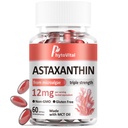 Astaxanthin 12mg with MCT Oil, 60 Softgels (2-Month Supply) – Triple Strength Antioxidant Supplement from Haematococcus Pluvialis – Non-GMO, Gluten-Free, Vegan