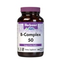 Bluebonnet Vitamin B Complex Full Spectrum B Vitamins - Energy Support - Complete Vit B Inositol Biotin Riboflavin Folate as Folic Acid Choline B6 & B12 - Vegan, Gluten-Free - 100 Vegetable Capsules