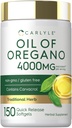 Carlyle Oregano Oil Supplement | 150 Softgel Capsules | Contains Carvacrol | Non-GMO & Gluten Free Formula