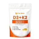 D3 K2，Vitamin D3 K2 10,000 IU Magnesium Supplement, Non-GMO, Gluten-Free,Supports Immune & Energy, 300 Coconut Oil Softgels
