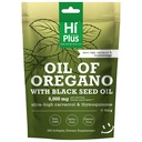 2-in-1 Oil of Oregano + Black Seed Oil Softgels | 4X Strength Carvacrol & Thymoquinone | Plant-Based, Non-GMO, lmmune Support | 300 Softgels