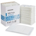 McKesson Sterile Abdominal- ABD Pads, 5 x 9 in