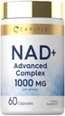 Carlyle NAD+ Supplement for Women & Men | 1000 mg | 60 Capsules