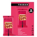 TRUBAR Vegan Protein Bar, Get In My Belly Pb & Jelly, Gluten Free, Plant Based, High Fiber, Dairy Free, Low Fat, Non GMO, No Sugar Alcohols, 12G Lean Protein, 13G Fiber, Healthy Snack Bars, 12 CT