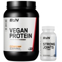 BARE PERFORMANCE NUTRITION BPN Vegan Oatmeal Cookie Protein + Strong Joints Bundle