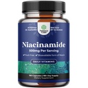 Niacinimide 500mg Capsules, Vitamin B3 NiacinamidaSupplement - 180 Count