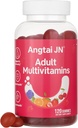Multivitamin Gummies for Women & Men - 13 Vitamins & Minerals (A, C, D, E, Biotin, Folic Acid, Zinc), Vegan Friendly, Support Immune Health, Mixed Berry Flavor, 120 MultiVites Gummies, 60 Day Supply