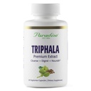 Paradise Herbs Organic Triphala Extract, Super Potent, Ultra Pure, Vegan, Non-GMO, Gluten Free, 60 Vegetarian Capsules