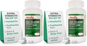 TIME-Cap Labs Extra Strength Acetaminophen 250mg with Aspirin 250mg & Caffeine 65mg Caplets - Pain Reliever/Fever Reducer for Headache Relief, Muscle Aches & Body Pain (300 Count) (Pack of 2)