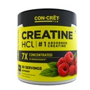 CON-CRET Concentrated Creatine HCL - supports Muscle, Cognitive, Cellular Energy | No Bloating or Cramps | USA Made & NSF Certified | 60 Micro-dosed servings | Raspberry Flavour (57.6gms)