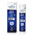 Calm Night Effervescent Tablets | L-Theanine, Magnesium, Taurine, Vitamin B6 & B12 | Orange Flavour | No Added Sugar | Adult Health Supplement | 15 Tablets