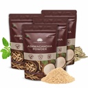 SAPTAMVEDA Premium Organic Ashwagandha Powder 250gm (Pack of 4) - 1KG | Withania Somnifera | For Men And Women
