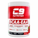 C9 NUTRITION BCAA EAA Powder with 5000mg BCAA, 9000mg EAA & 500mg L-Arginine | Sugar-Free Amino Acid Supplement with Electrolytes for Workout & Muscle Recovery | 30 Servings, Watermelon Flavour