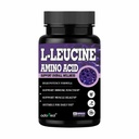 L-Leucine Amino Acid Supplement, 60 Capsules, High Potency Formula for Muscle Health and Recovery