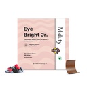 Miduty EyeBright Jr. Junior Strips for Kids- Lutemax 2020, Vitamin A, Zinc & Lycopene - Supports Blue Light Protection - Helps Eye Fatigue & Dryness - Natural Mixed Berry Flavour - 30 Strips