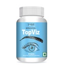 Vokin Biotech TopViz Eye Care Supplement to Improve Vision, Blue Light & Digital Guard (Lutein, Zeaxanthin) - 60 Vegetarian Tablets (Pack of 1)