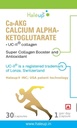 Haleup Calcium AKG Supplement with UC-II collagen | Calcium Alpha-Ketoglutarate for Cellular Energy, Bone Strength, Muscle Recovery (4 pack X 30s count)