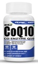 NutriJa CoQ10 (Co-Enzyme Q10) 50mg - 60 Veg Capsules | With Bioperine for Enhanced Absorption | Heart & Brain Health Support | Pure Co-Enzyme Q10