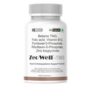 TMG (LeeWell) Betaine 500mg Trimethyglycine with Active B Complex Vitamins | Homocysteine Balance, Methylation, Liver Care, Athletic Performance Support - 60 capsules