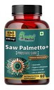 Humming Herbs Saw Palmetto Plus Urinary Support - Enhanced Formula with Quercetin, Turmeric, Pygeum, Vitamins E & B6, Zinc, Selenium for Men's Health - Veg Capsules - Herbal Supplement
