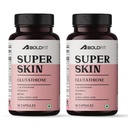 Boldfit Glutathione 400mg with Vitamin C & E, Biotin, Grape Seed Extract L-Glutathione Supplement for Women & Men for Skin Care, Immunity & Liver Detox – 60 Capsules