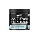 Collagen Peptides Powder with Vitamin C & Hyaluronic Acid - from Organic Cleanest Sources & Super High Absorption - Hydrolyzed Multi Type I, II, III, V, X - Skin Hair Supplement Made in USA