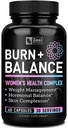 Zeal Naturals Weight Loss Support for Women + Daily Balance Vitamins (Iron, Vitamin D, Setria®, Folate) Premium Diet Support Pills for Women+ Multivitamin and Hormone Support