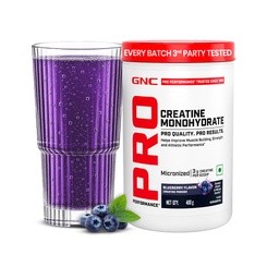 GNC Creatine Monohydrate PRO Performance Powder | 3g, Micronized | 400g