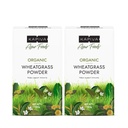 Kapiva Organic Wheatgrass Powder 100g (Pack of 2) | USDA Organic Certified | Detox Your Body | Improve Your Immunity