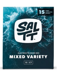 SALTT Electrolytes Powder Packets (All Things Mixed Variety Pack - 15 Flavors) 15 Sticks - Easy Dissolve, No Clumping - Essential Minerals - Hydration Packets - Zero Sugar, Gluten Free, Vegan & Kosher