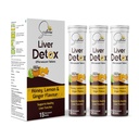 SKINRHYTHM-Liver Detox Supplement | Effervescent Liver Detox Tablets Pack of 3