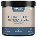 OSOAA Pure Citrulline Malate 2:1 Supplement Powder - 100g, Unflavoured | Boosts Nitric Oxide, Pre Workout Amino Acid for Muscle Strength & Endurance