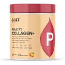 MyFitFuel Undenatured Poultry Collagen Peptides (200g, Orange) Ultra Low Molecule Type 2 Collagen +Vit. C, Biotin, Zinc. Joint Health, Anti-Inflammatory, Cartilage Maintenance Joint Support Supplement