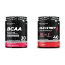 Carbamide Forte BCAA Supplement For Muscle Recovery & Preworkout Supplements For Men For Energy | 30 Serving 210g Powder + 40 Serving 200g Powder