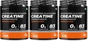 Carbamide Forte Creatine Mono hydrate Powder | Micronized Creatine Monohydrate 308g | Micronized Monohydrate Creatine Supplement for Lean Muscle, Strength & Energy - Orange - 83 Servings - 308g