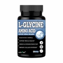 L-Glycine Capsules | Free Form Amino Acid | Nutritional Supplement | 60 Capsules