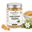 Satvyn Natural Gond Kathira Crystal, Pure & Natural, Sterculia Urens, No Additives, Chemical Free, 100g
